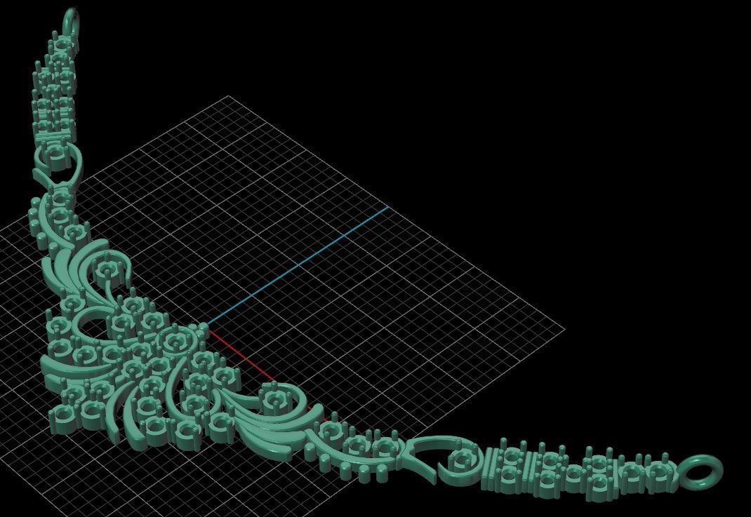 Necklaces 1 3D print model_9