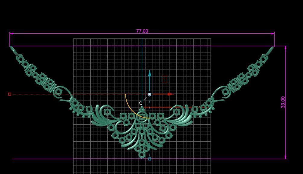 Necklaces 1 3D print model_7