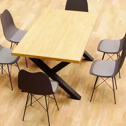 MONTREAL Industrial Dining Table