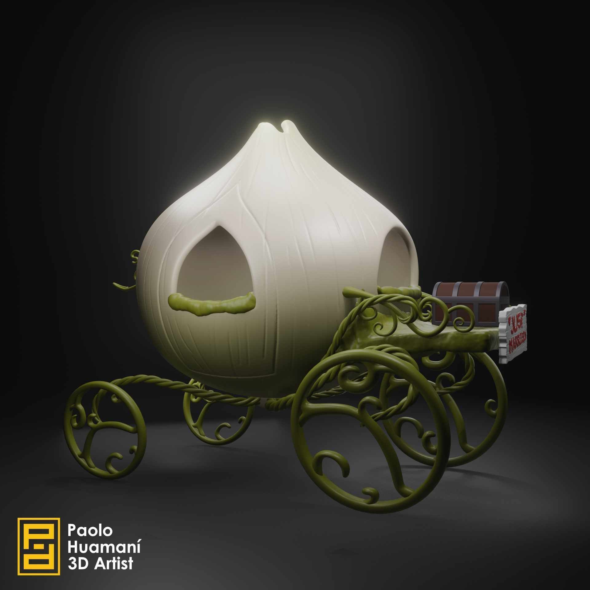 Shrek 2 Carriage 3D print model_3