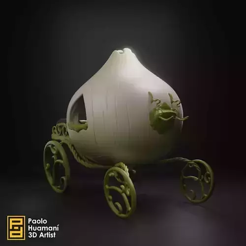 Shrek 2 Carriage 3D print model