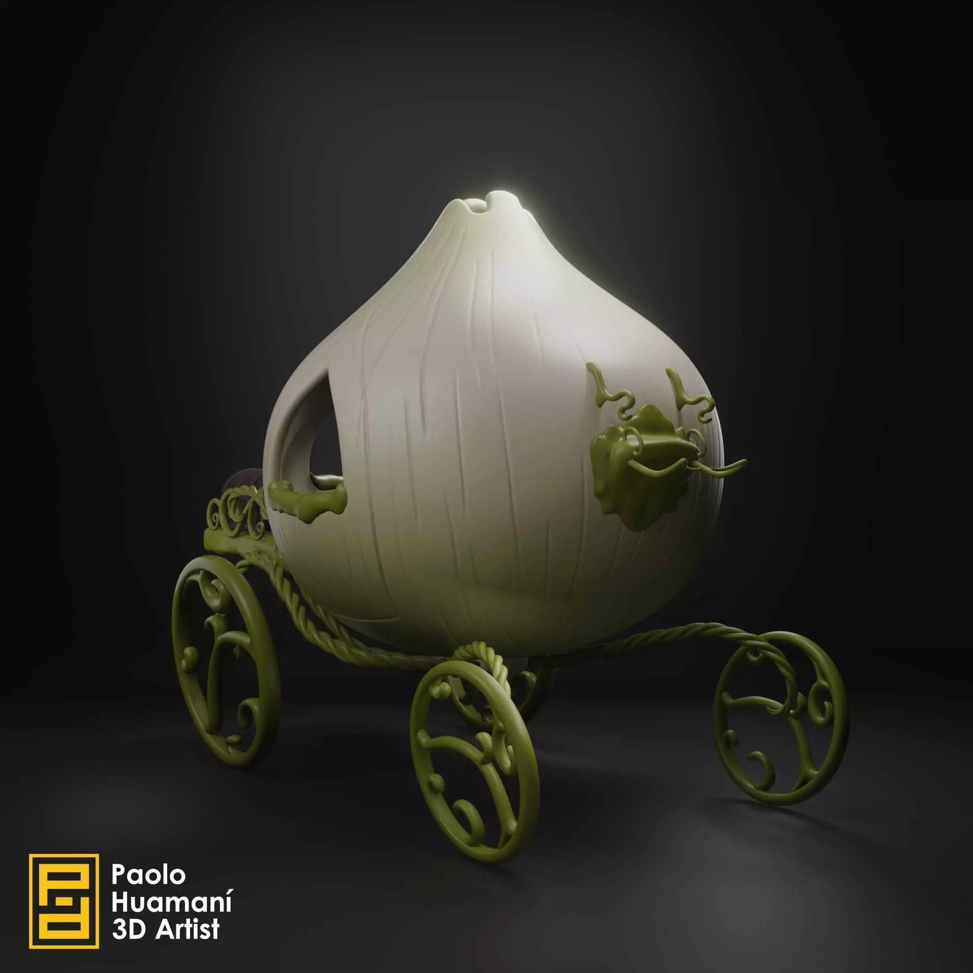 Shrek 2 Carriage 3D print model_0