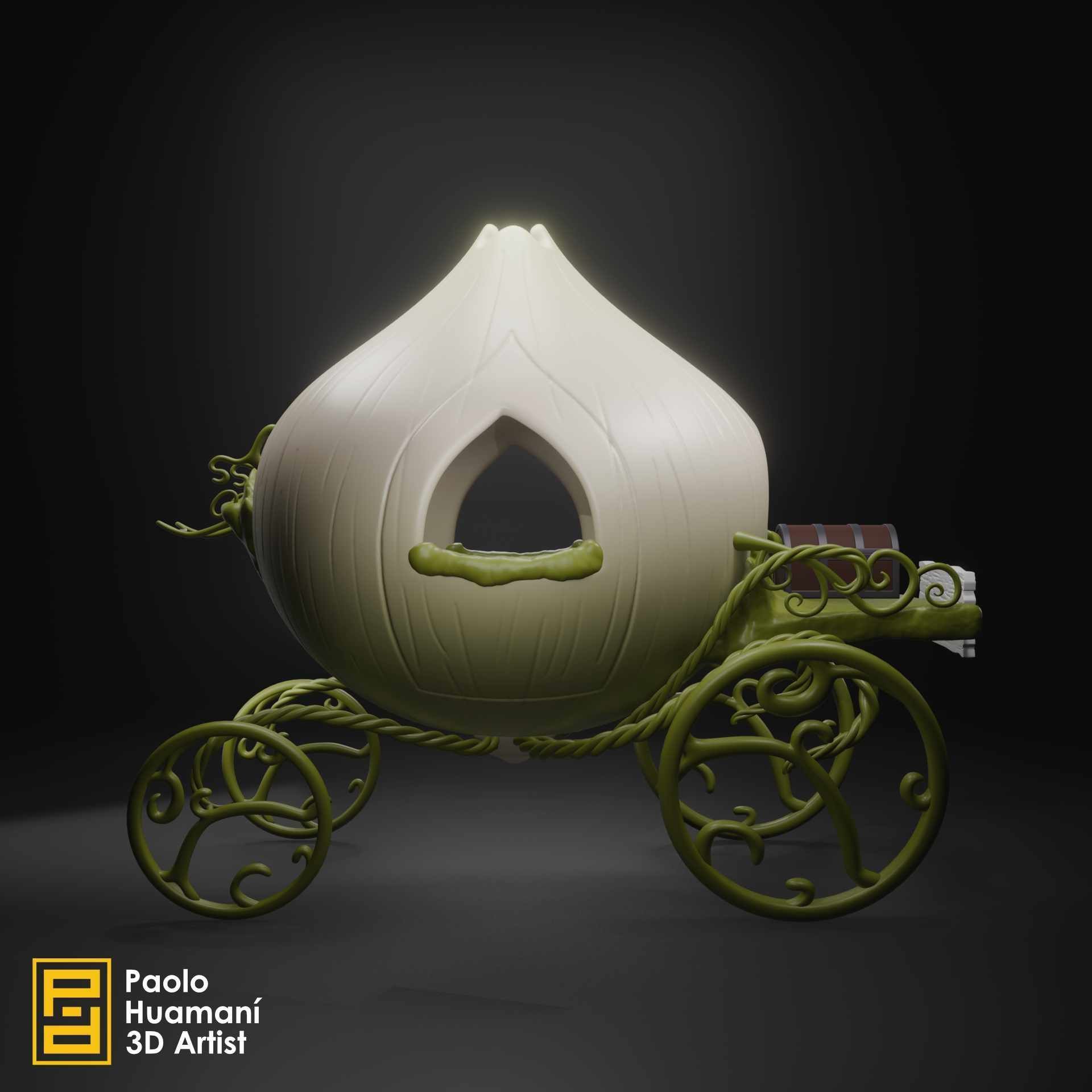 Shrek 2 Carriage 3D print model_4