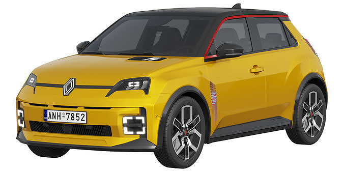 Renault 5 E-Tech 3D model
