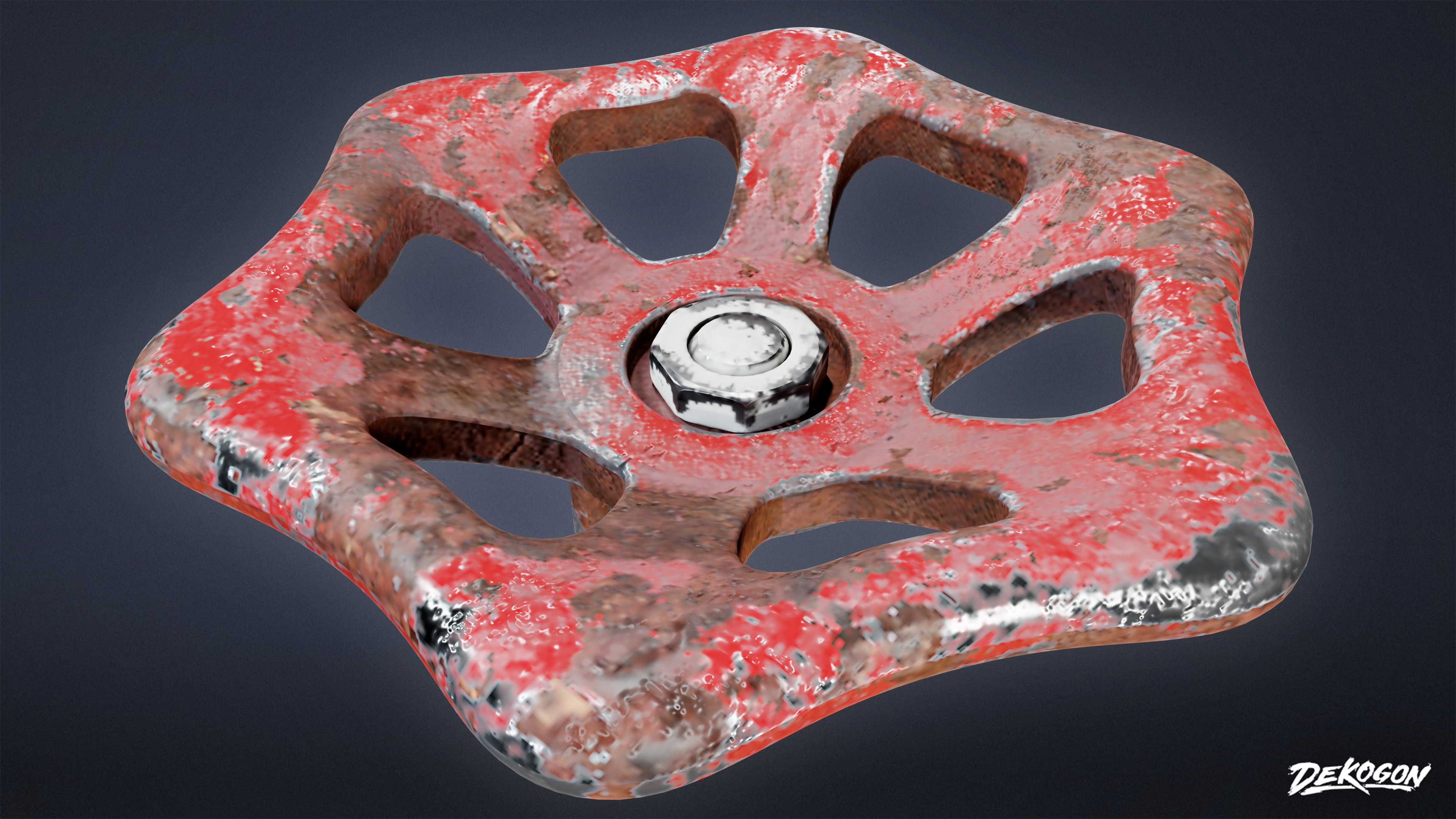 INDUSTRIAL - Pipe Set 03 - LOW POLY AND NANITE Low-poly 3D model_5