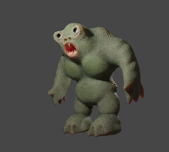free cave troll Free 3D model