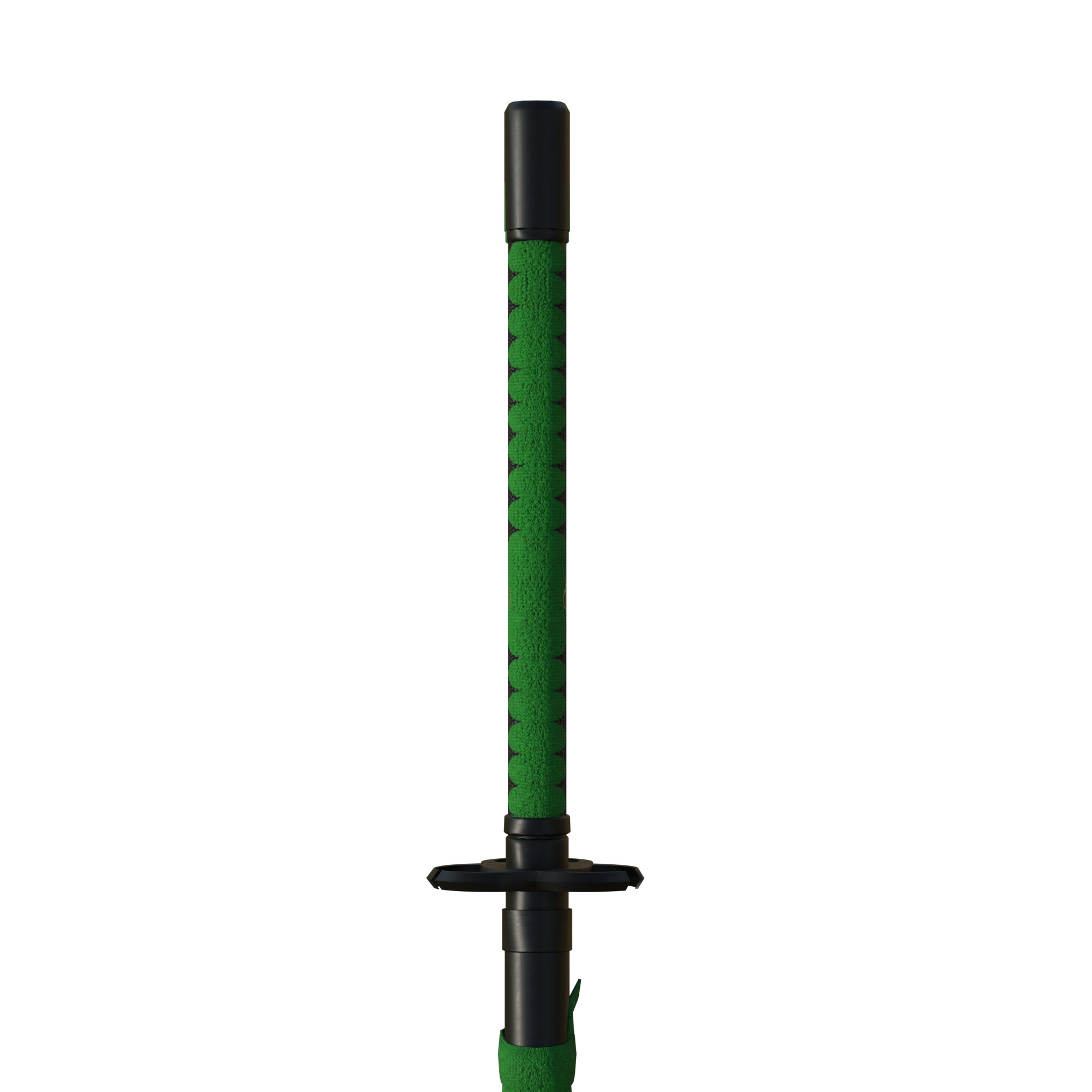 Zombie Slayer Katana Low-poly 3D model_14