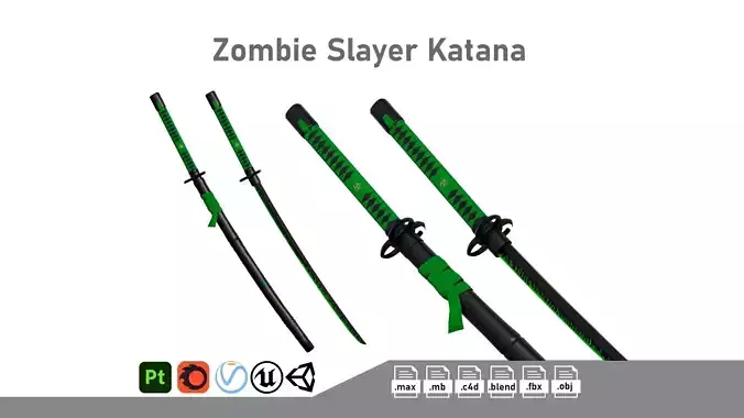 Zombie Slayer Katana