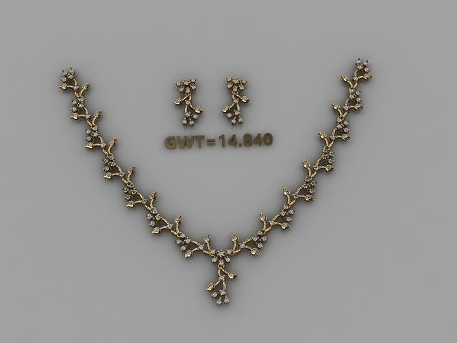 FASION NECKLAS 3D model