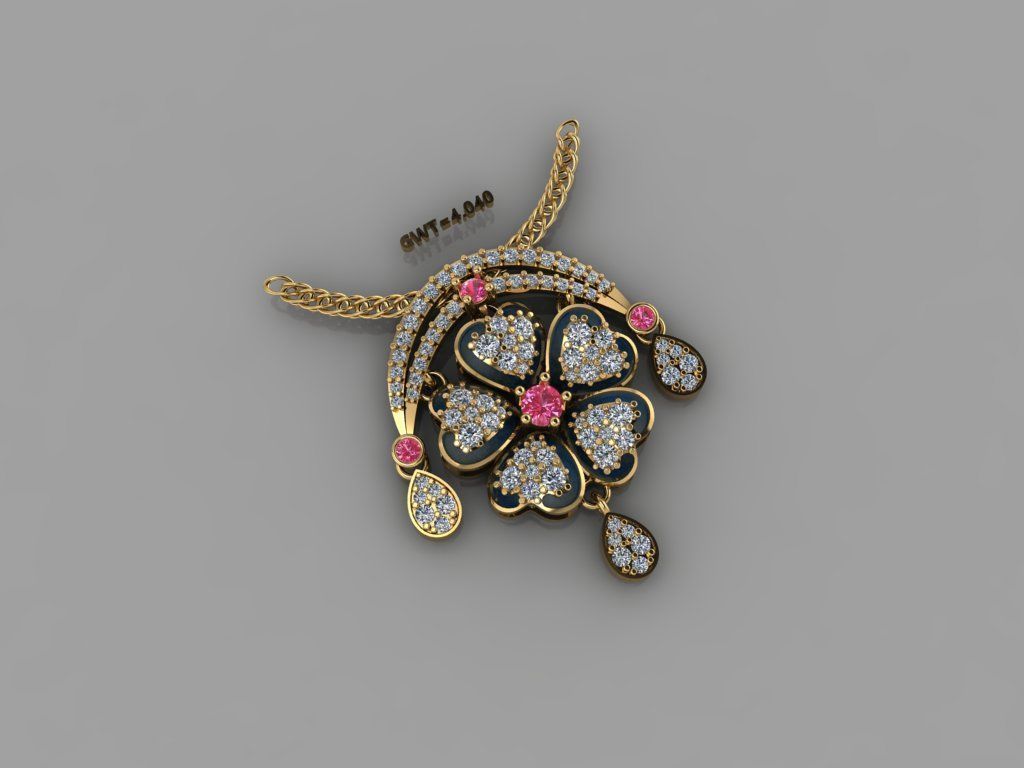 FASION PENDANT 3D model_2