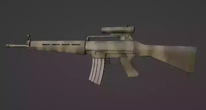 Retro Assault Rifle