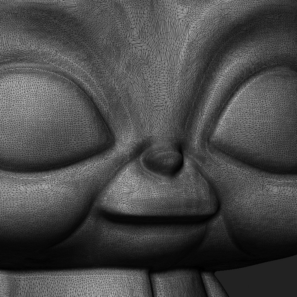 Baby Yoda plantpot 3D print model_6
