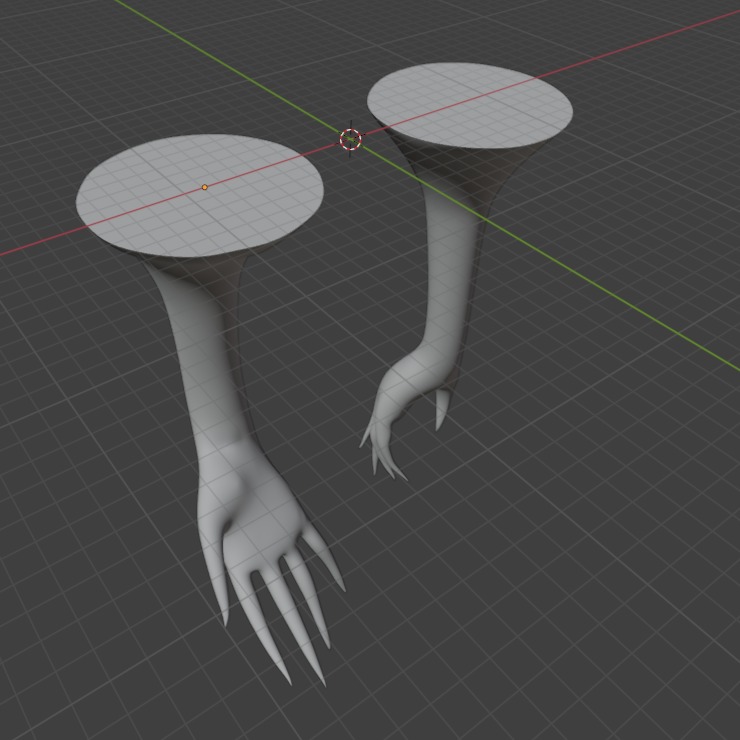 Hands collection 3D print model_8