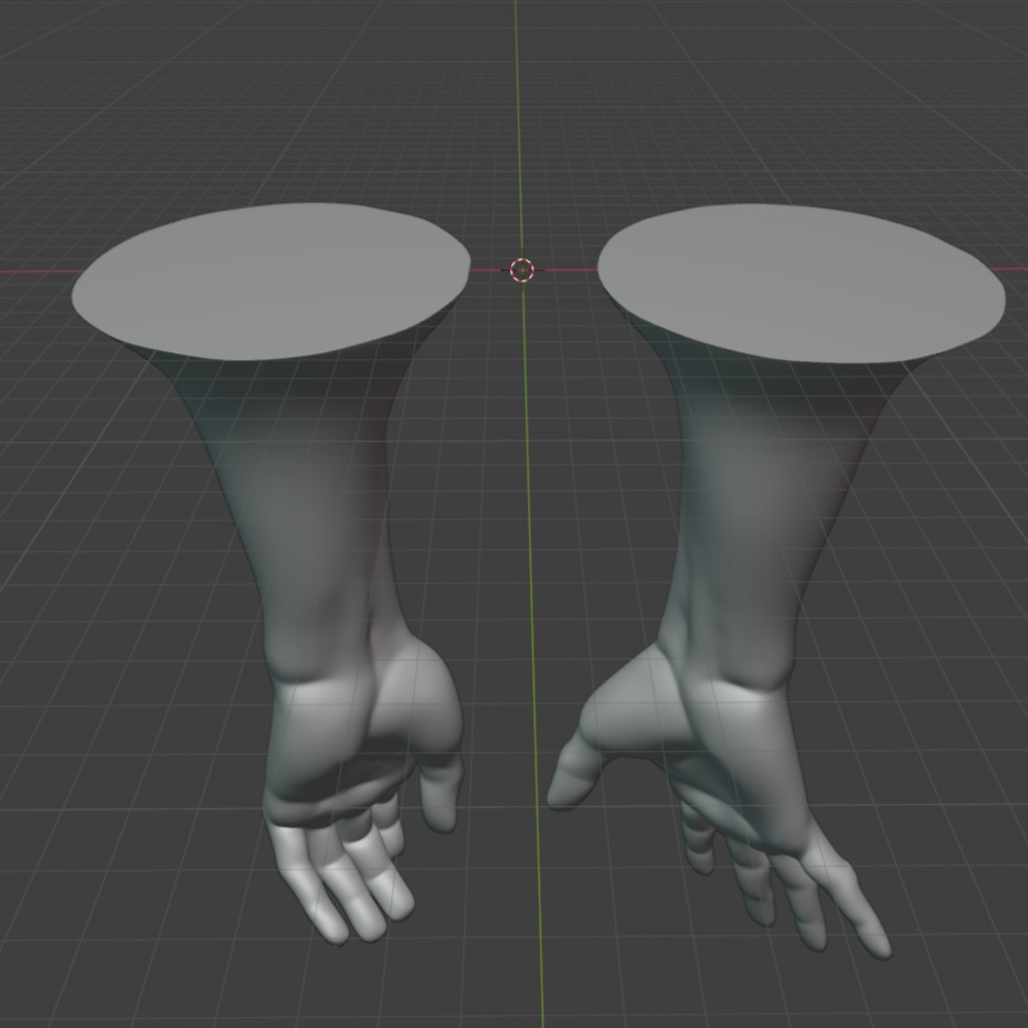 Hands collection 3D print model_6