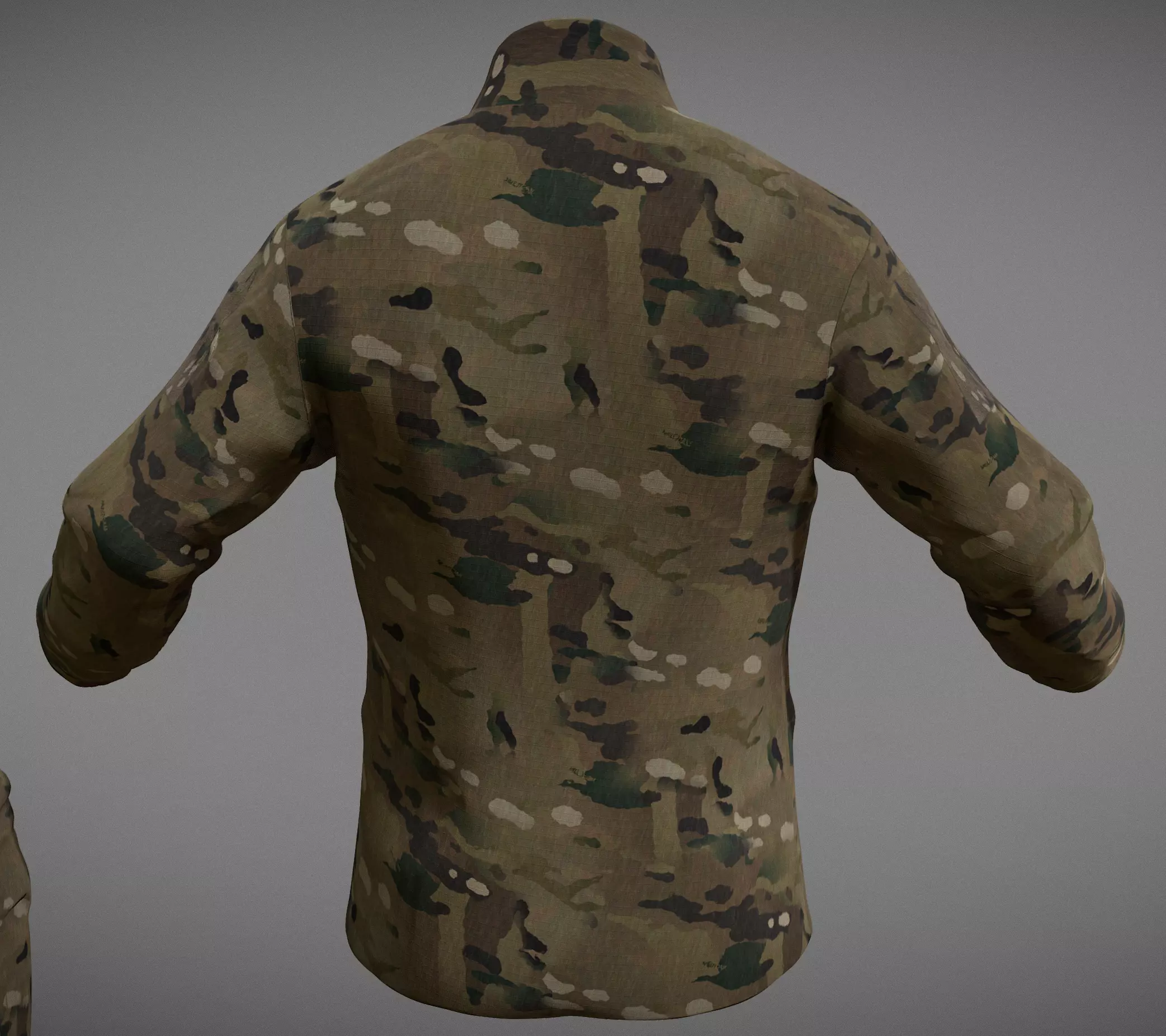 Army Combat Field Uniform Pack 2026 3D model_9