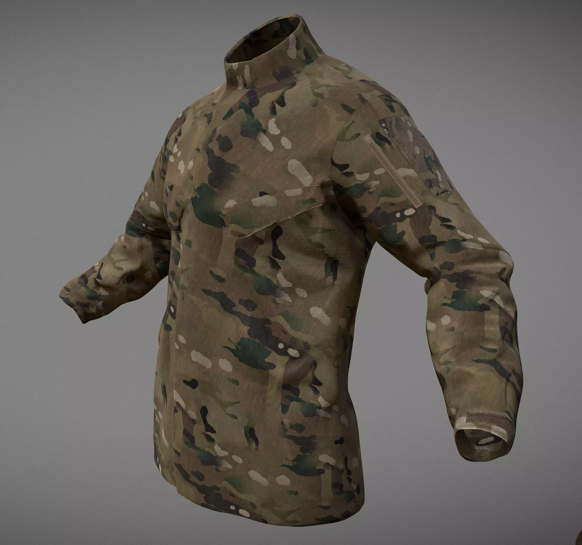 Army Combat Field Uniform Pack 2026 3D model_8