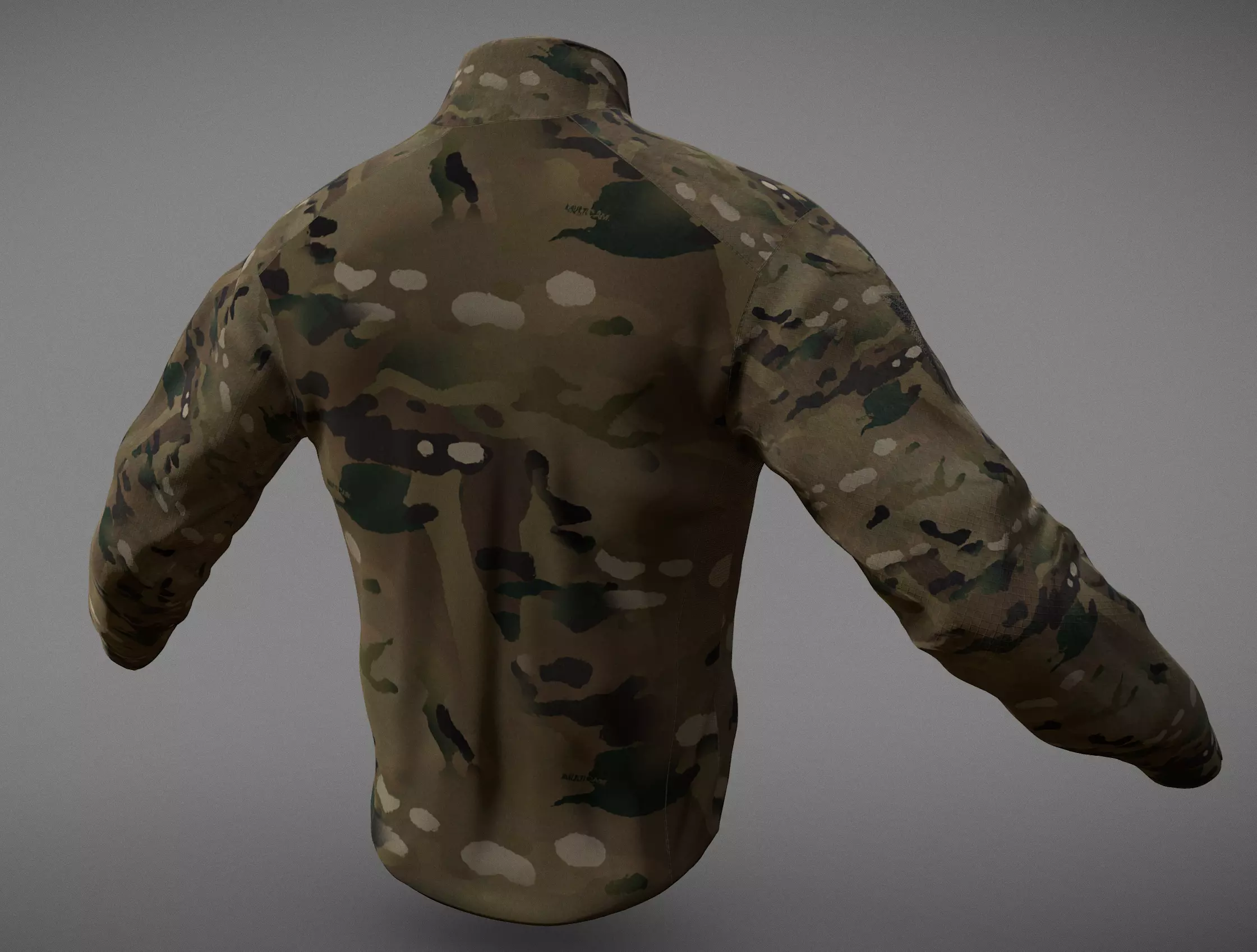 Army Combat Field Uniform Pack 2026 3D model_5