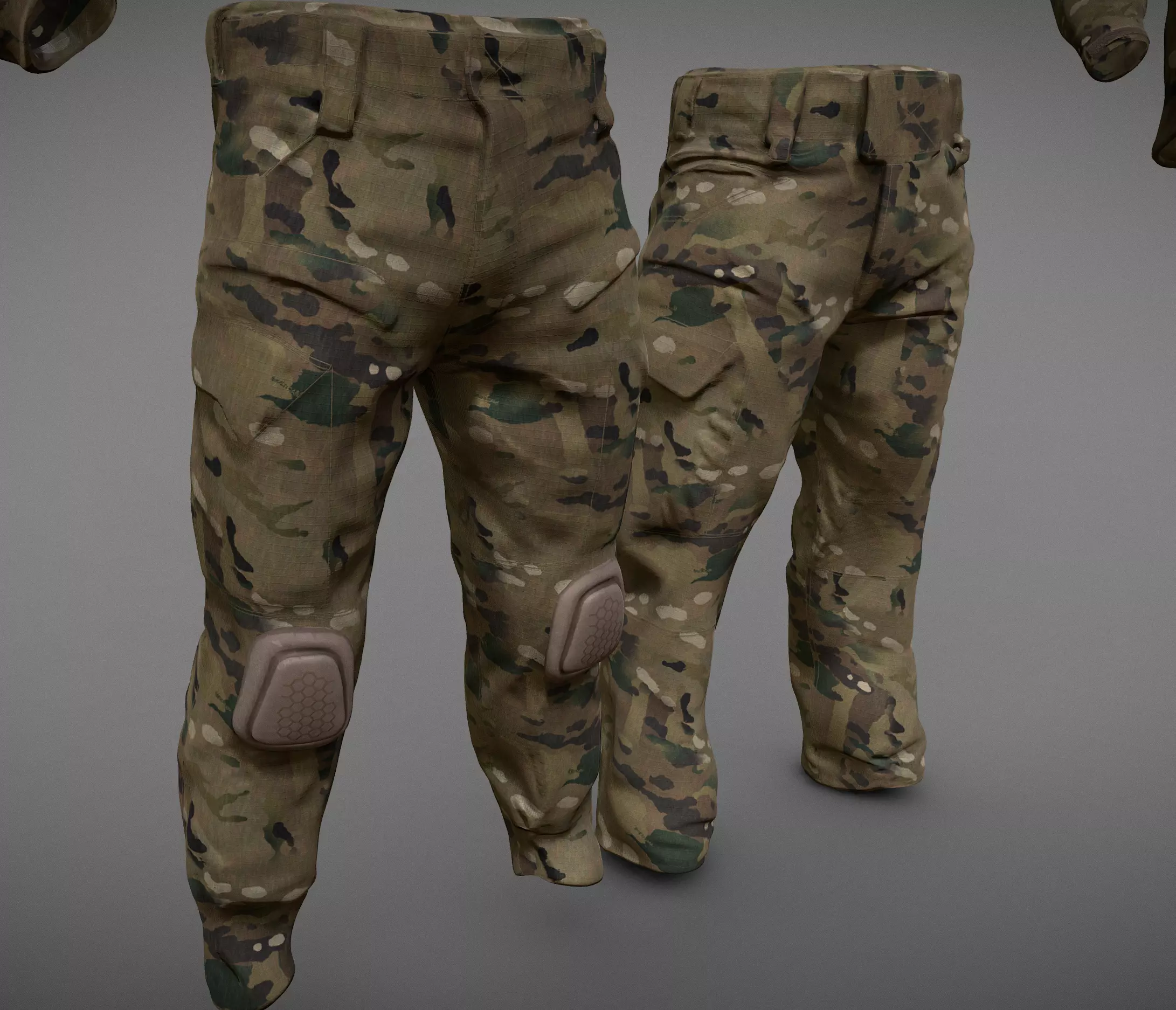 Army Combat Field Uniform Pack 2026 3D model_11