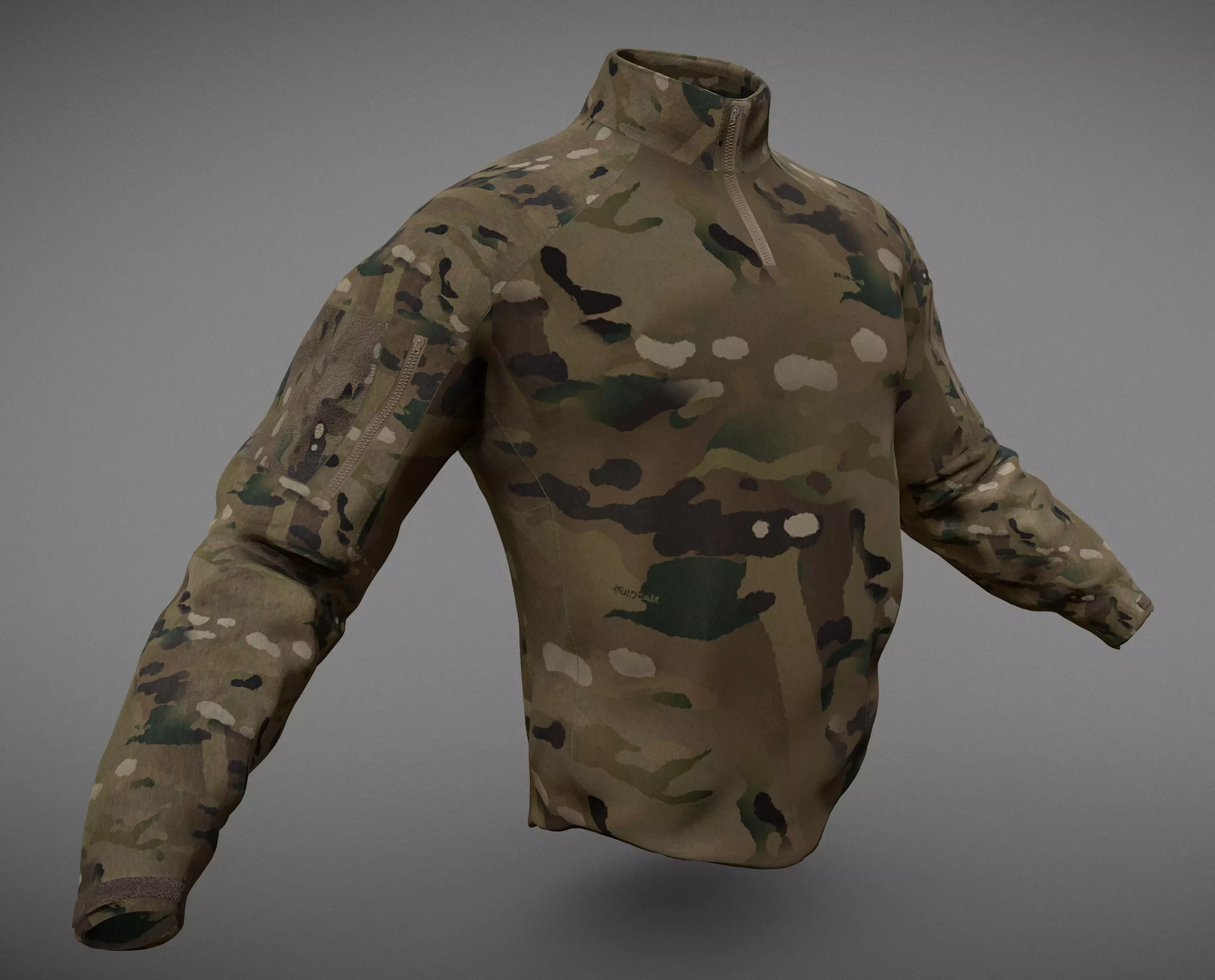 Army Combat Field Uniform Pack 2026 3D model_1