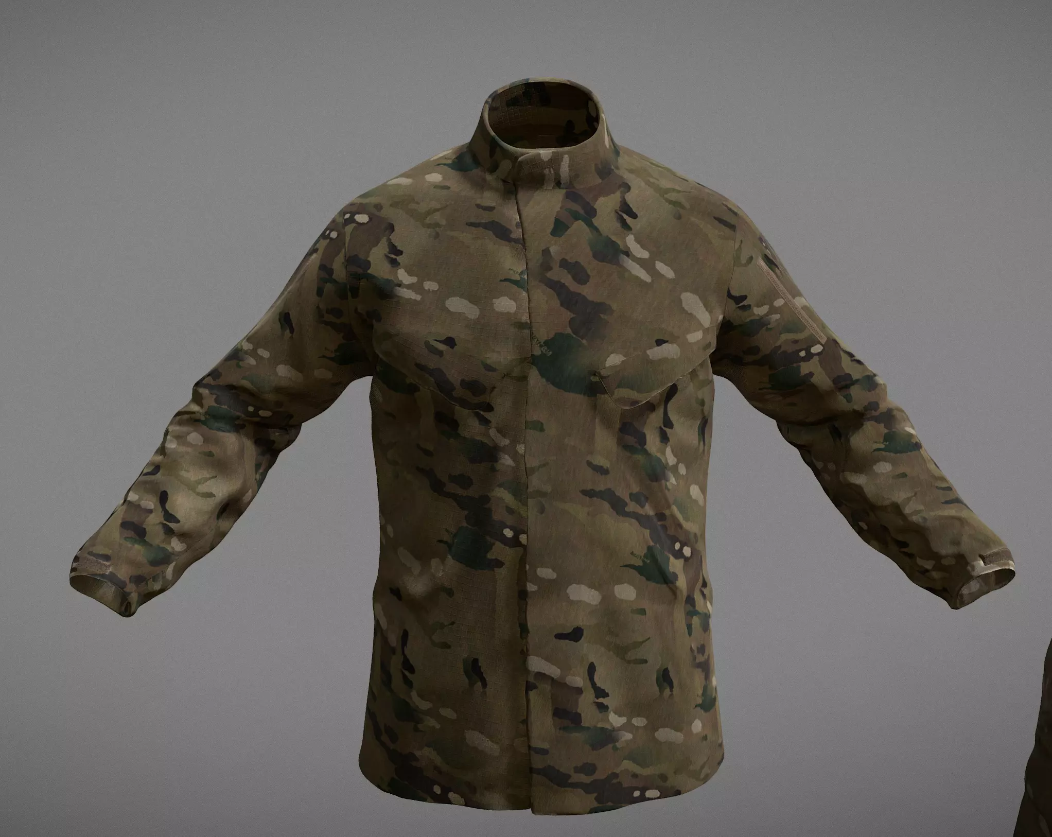 Army Combat Field Uniform Pack 2026 3D model_10