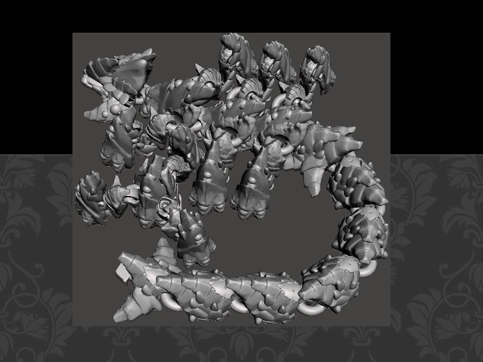 Animal Pack 05 3D Printable STL Jungle Farm Zoo Sea 3D print model_6