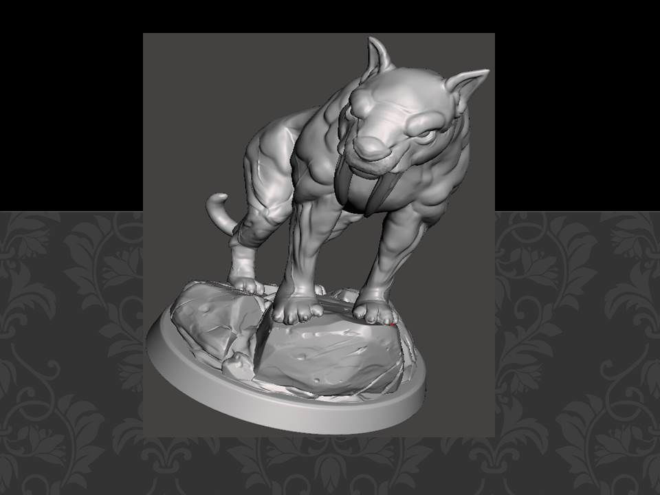 Animal Pack 05 3D Printable STL Jungle Farm Zoo Sea 3D print model_5