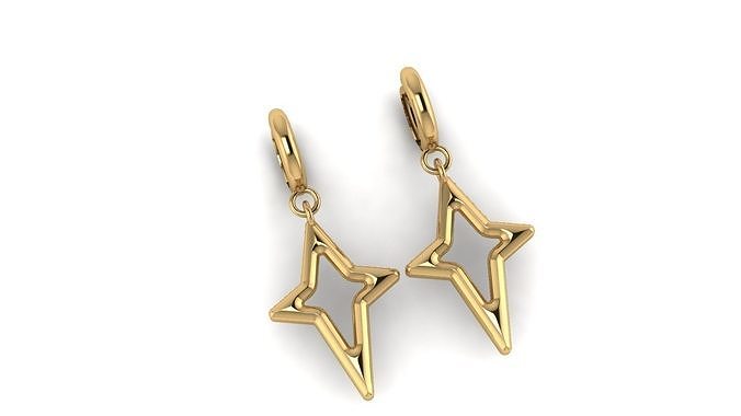 Create a modern 3d cad jewelry design and render it Free 3D print model