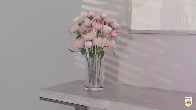 Peonys in Vase