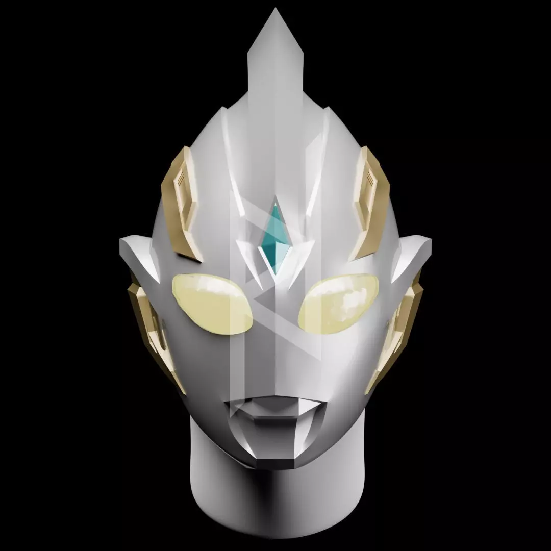 Ultraman Trigger Helmet 3D print model_0