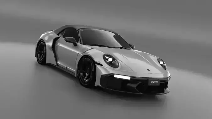 Porsche 992 Carrera 4s Brabus Rocket R