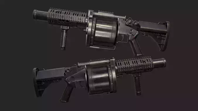 Milkor MGL Grenade Launcher