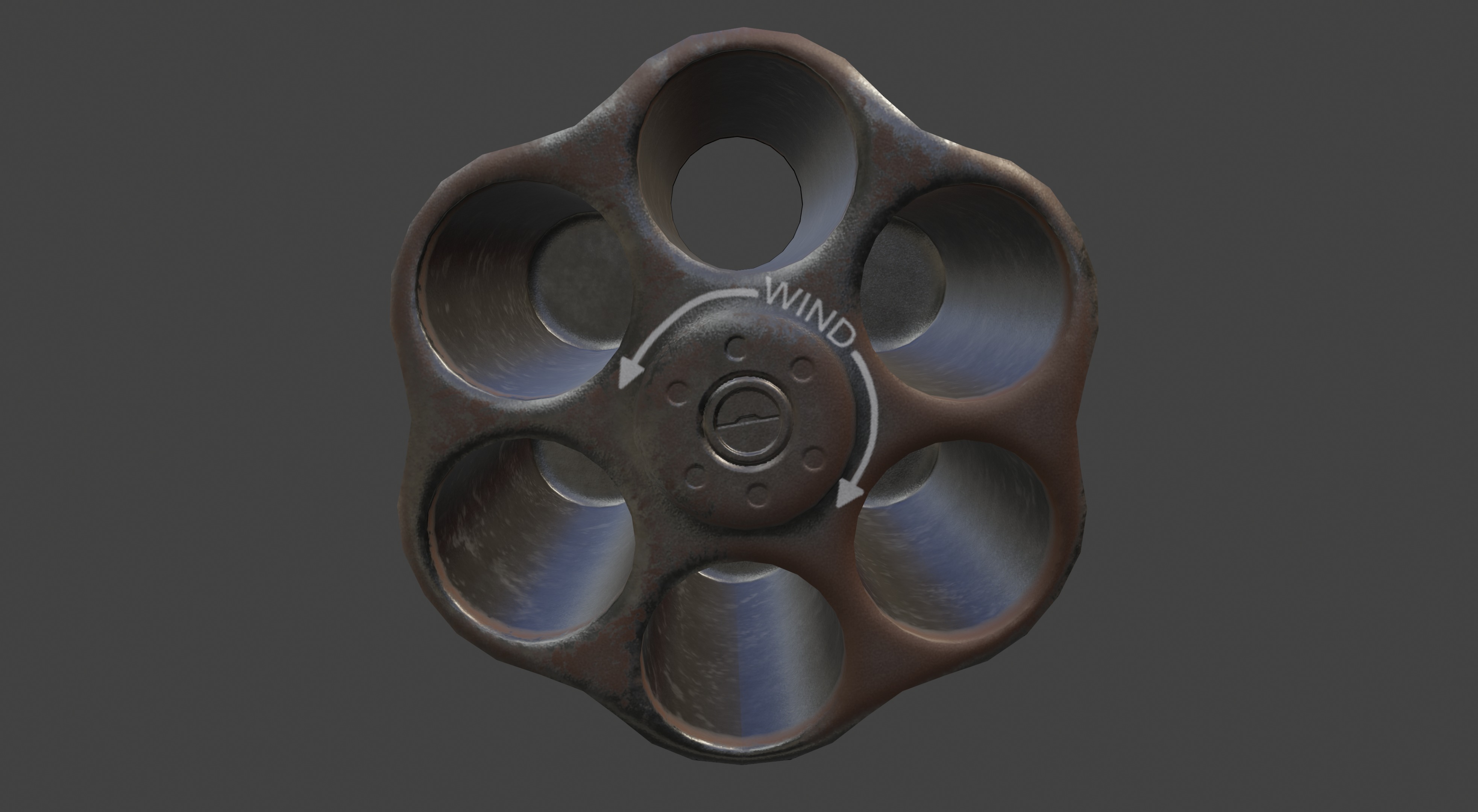 Milkor MGL Grenade Launcher Low-poly 3D model_20