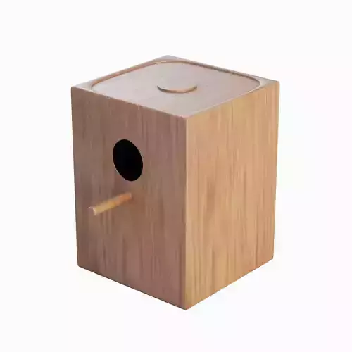 Wooden Birdhouse B 02