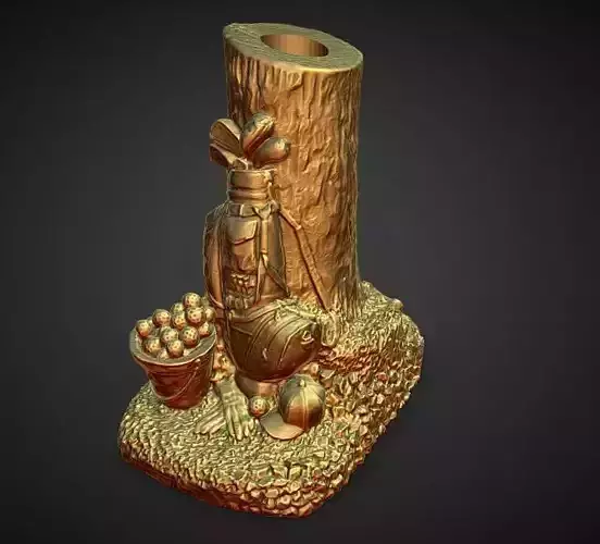 Golf Candle Holder decoration