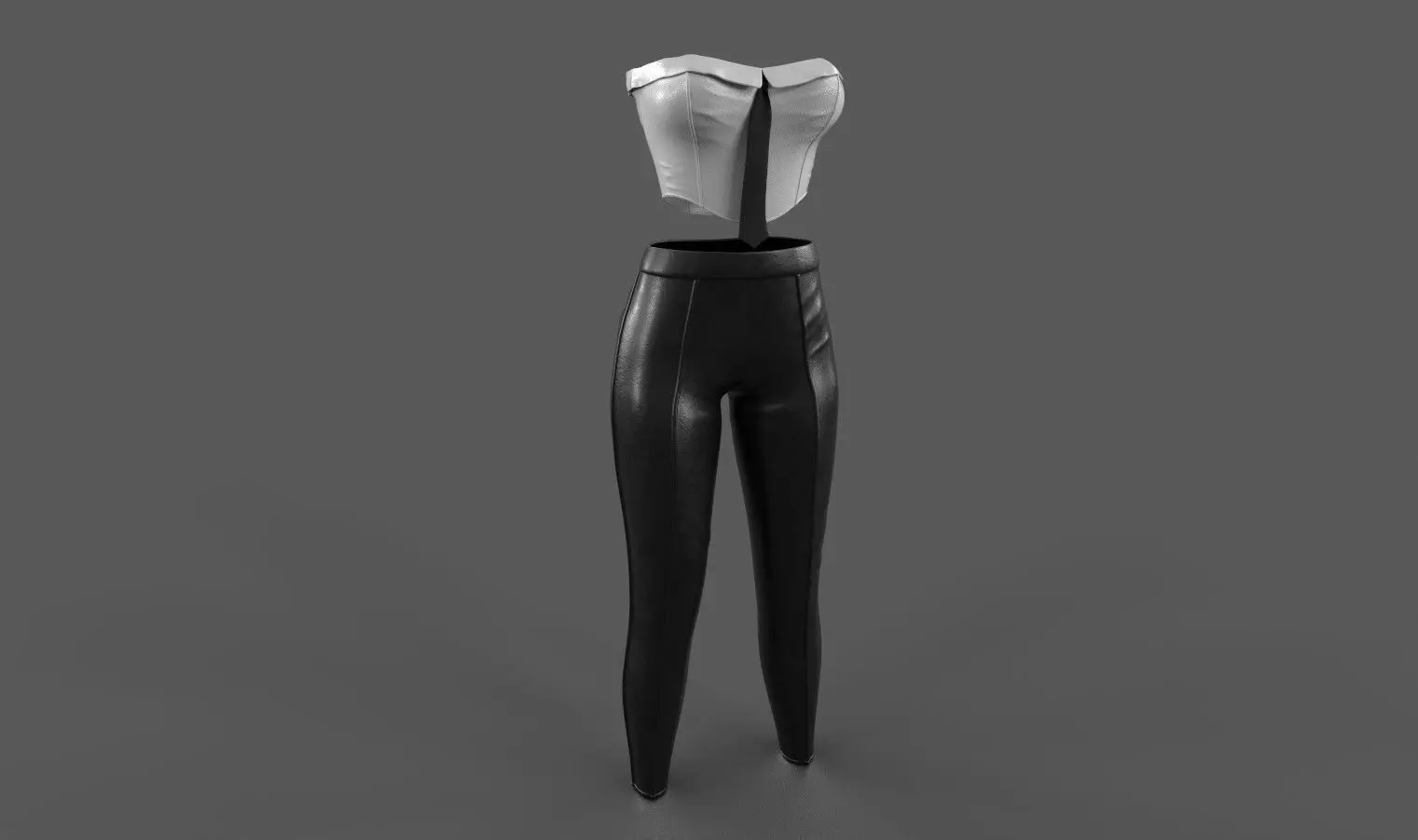 CULLINAN - Risky Office Outfit Low-poly 3D model