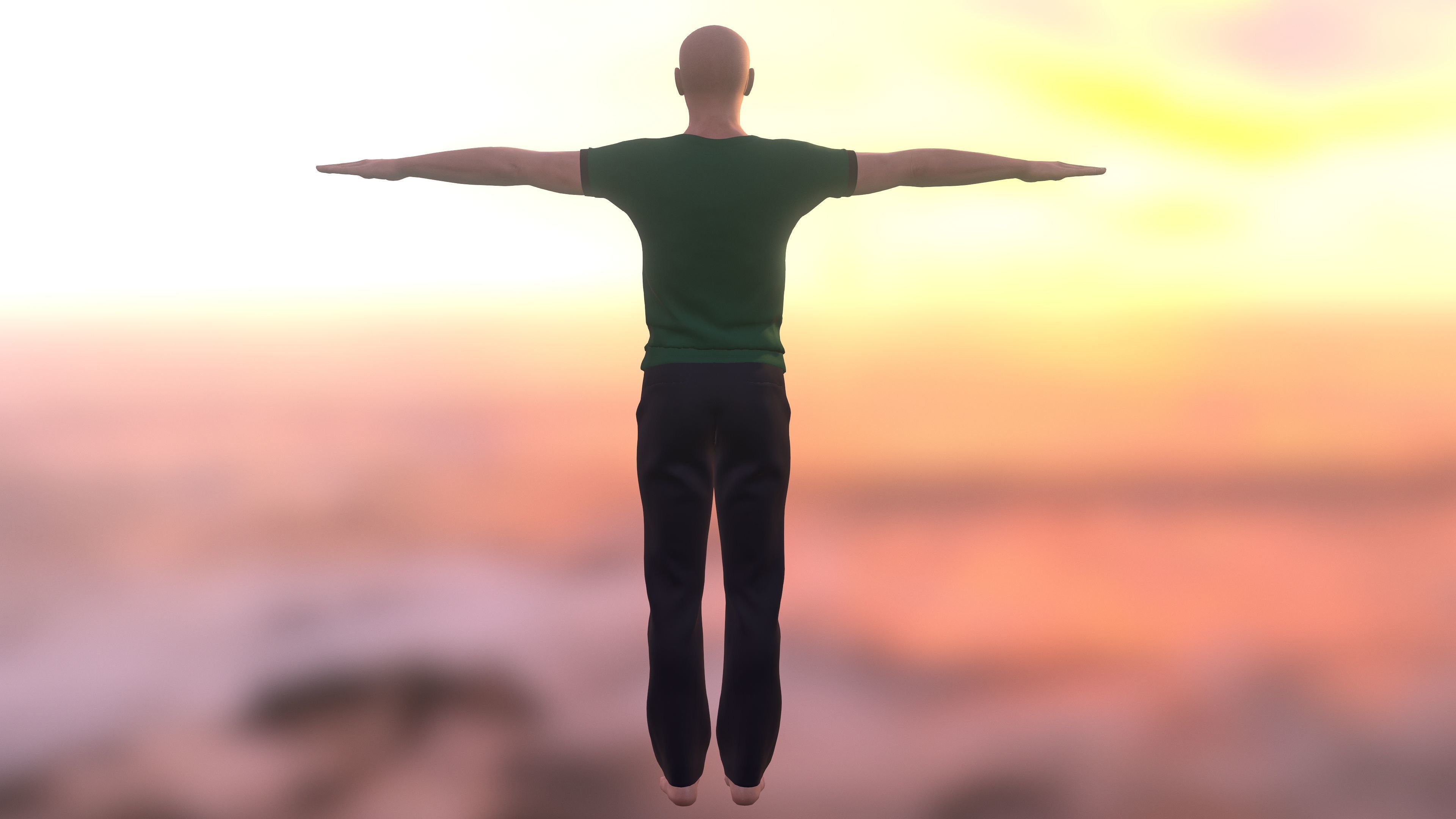 hyper realistic boy  3D model_5