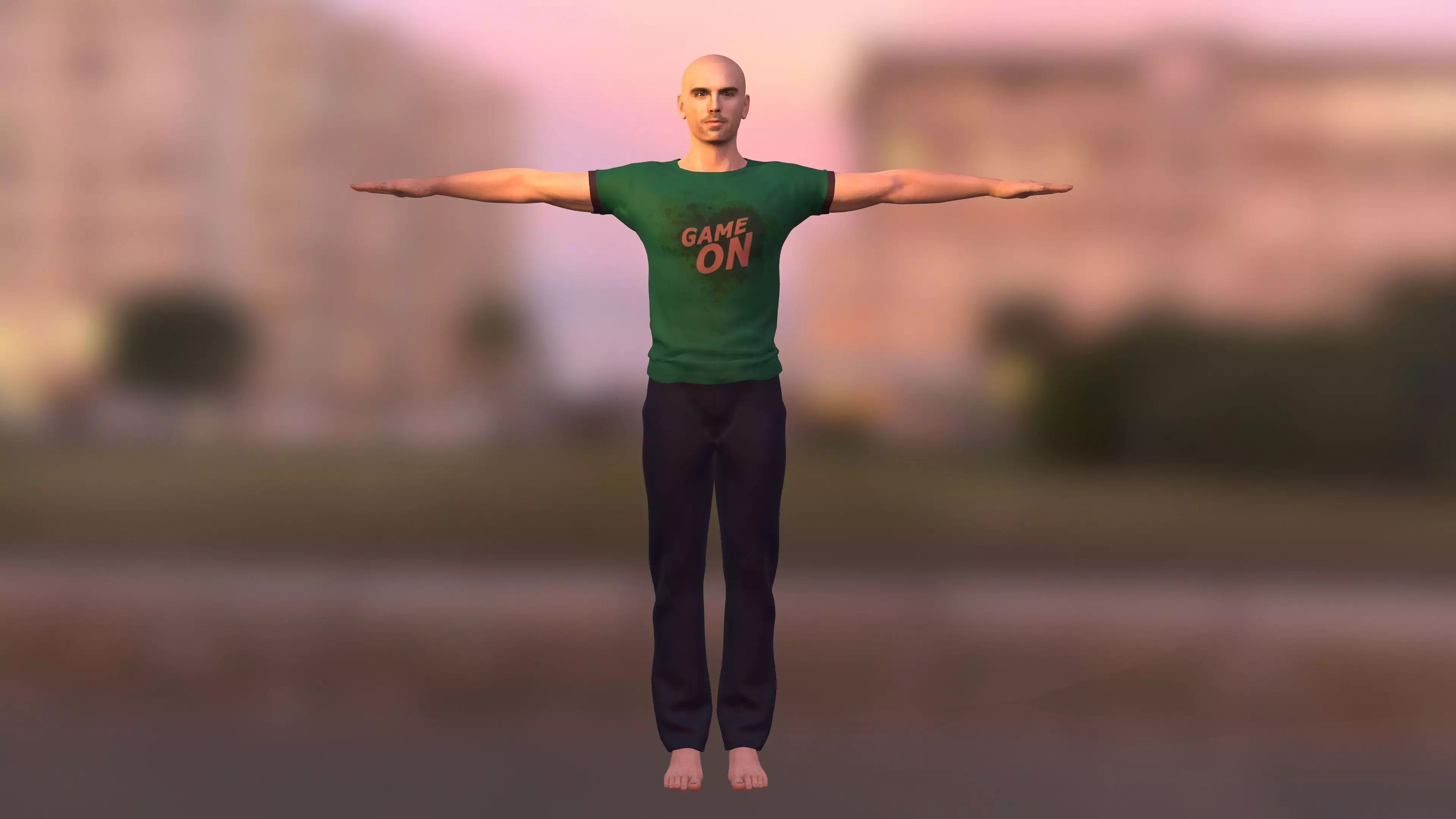 hyper realistic boy  3D model_0
