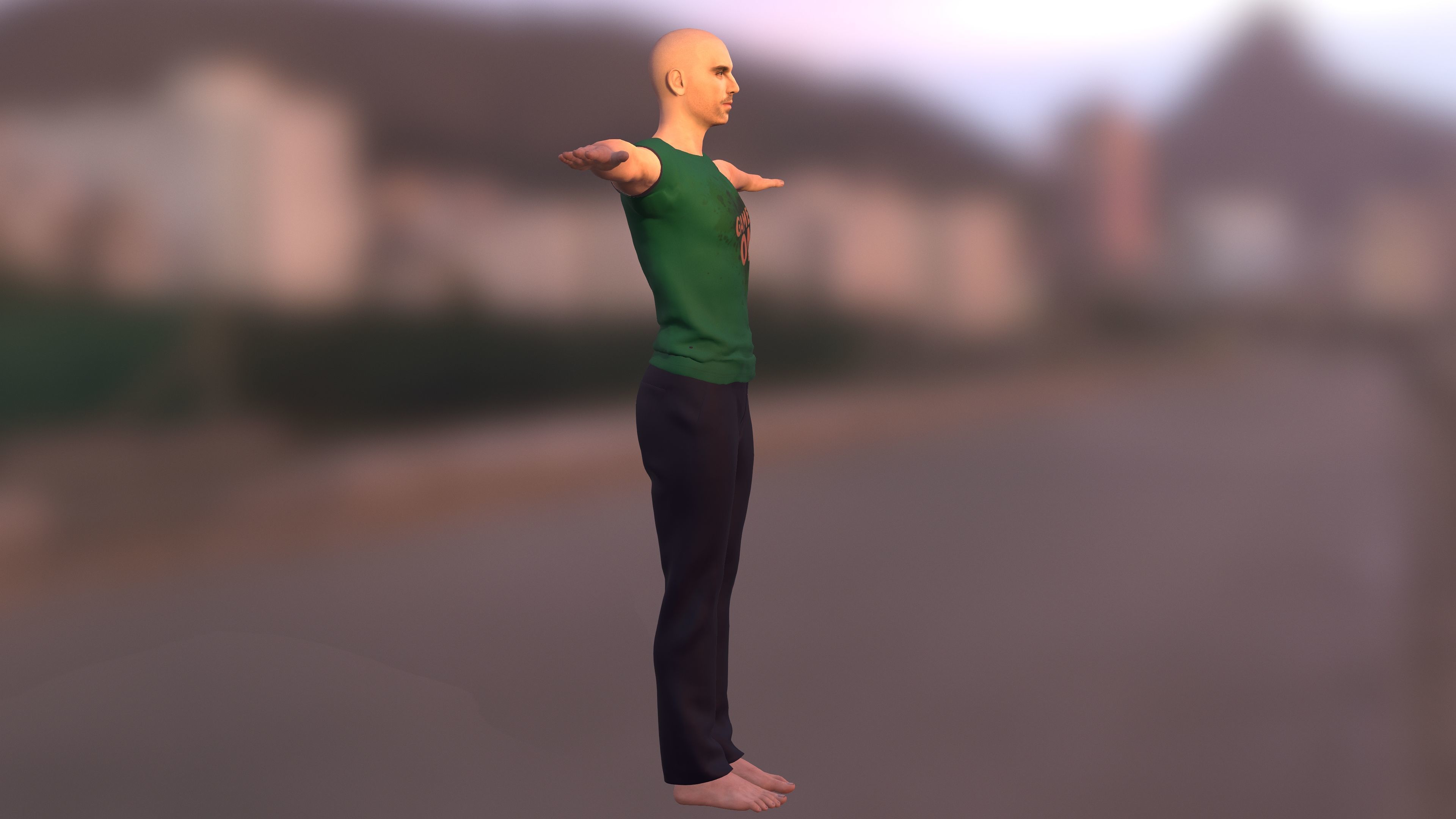 hyper realistic boy  3D model_6
