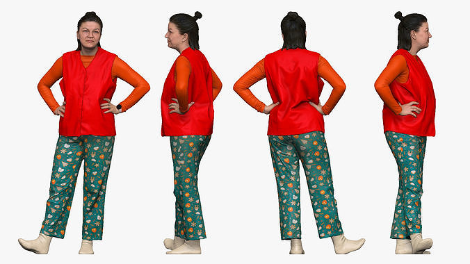 001536 Sister 3D model
