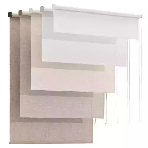 Roller Blinds Set 04