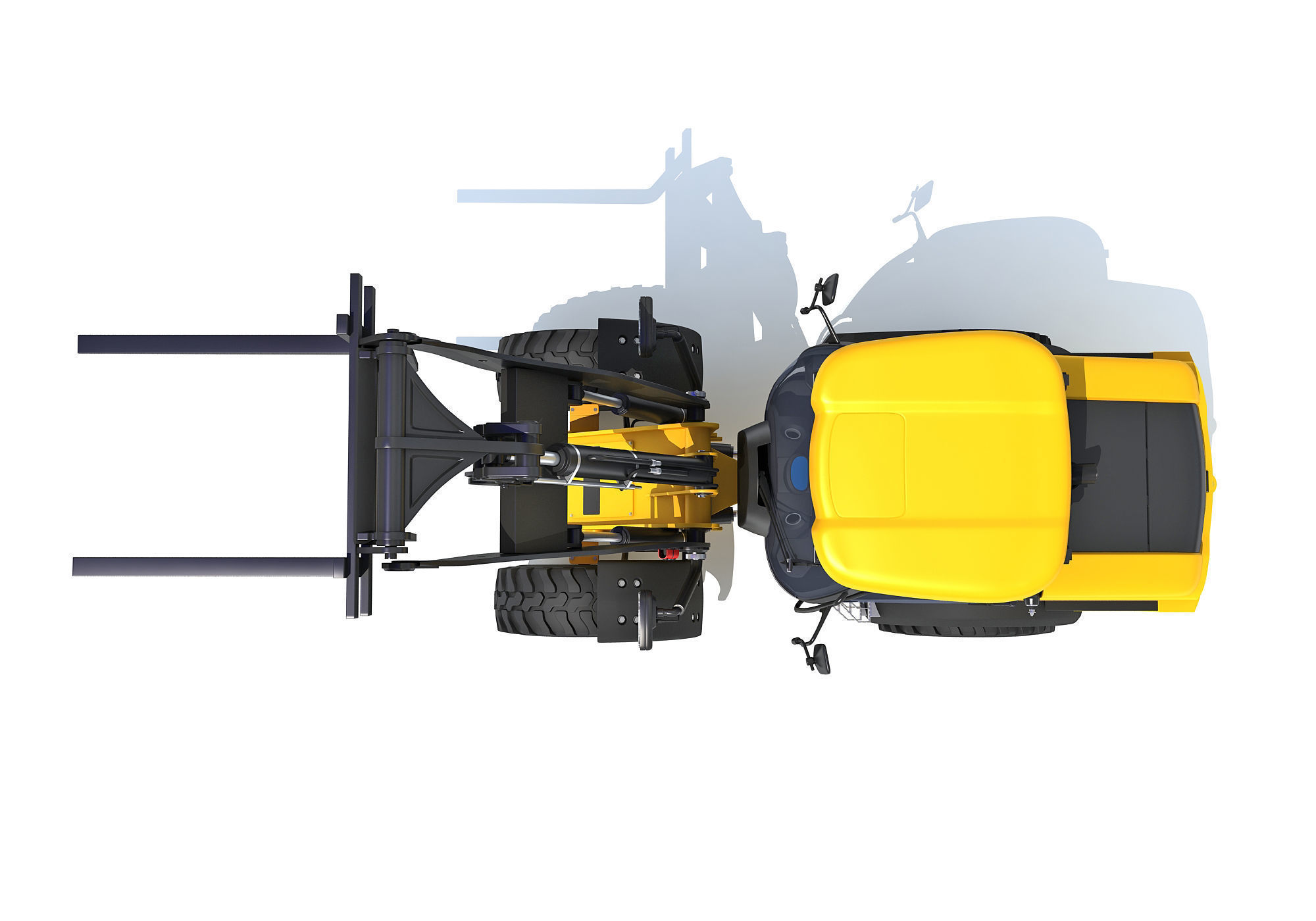 Wheel Loader 3D model_10