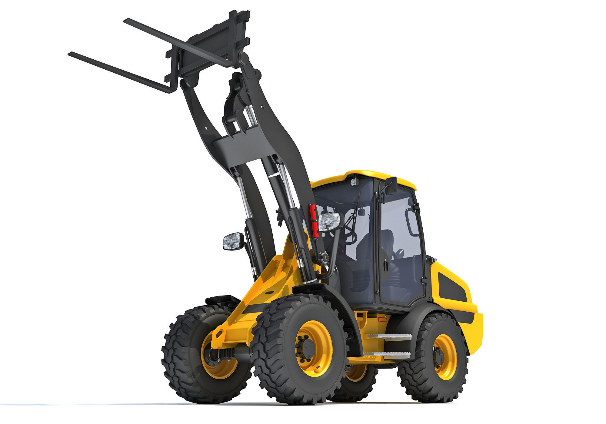Wheel Loader 3D model_12
