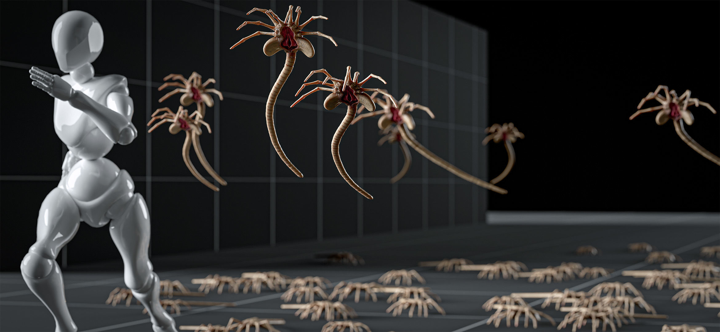 THE ALIEN COLLECTION Low-poly 3D model_8