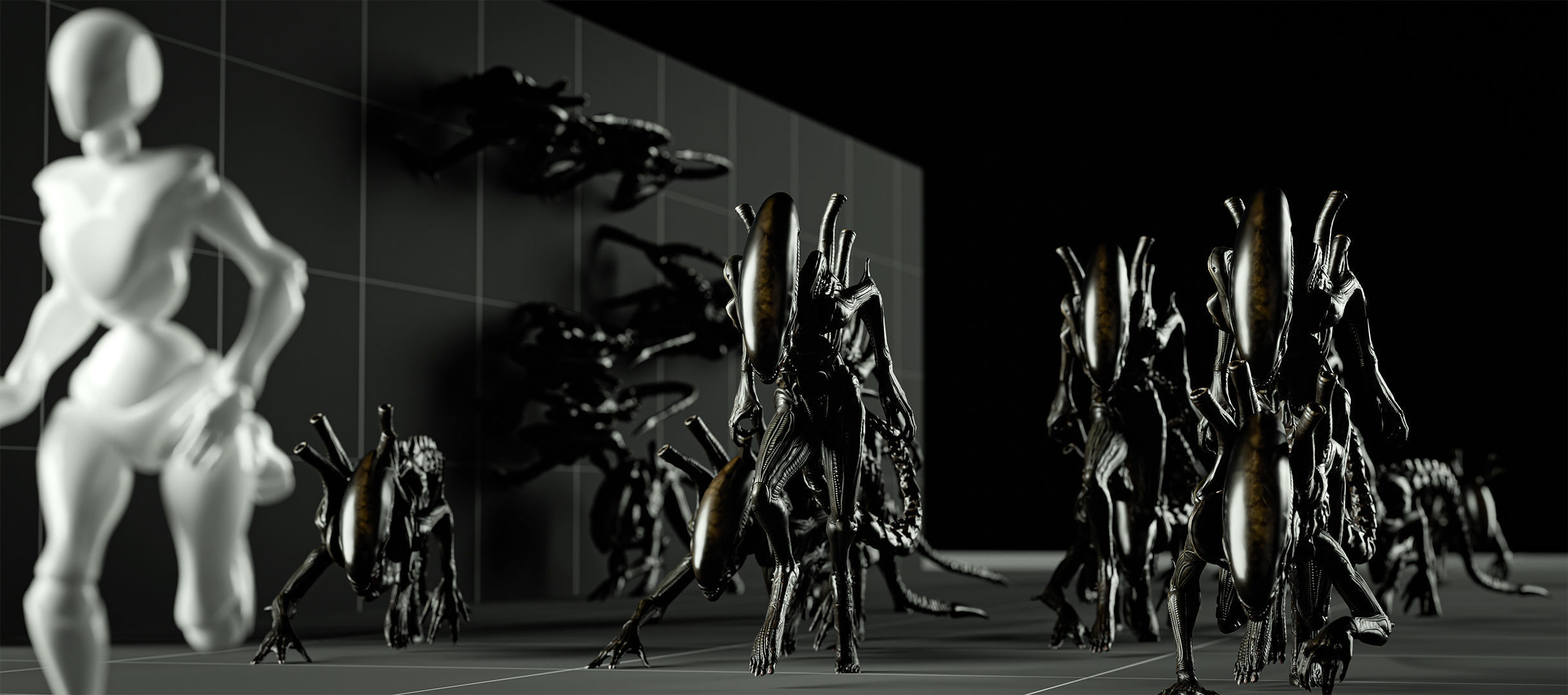 THE ALIEN COLLECTION Low-poly 3D model_11