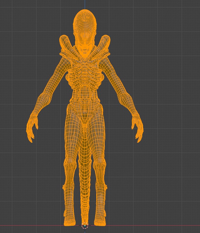 THE ALIEN COLLECTION Low-poly 3D model_12