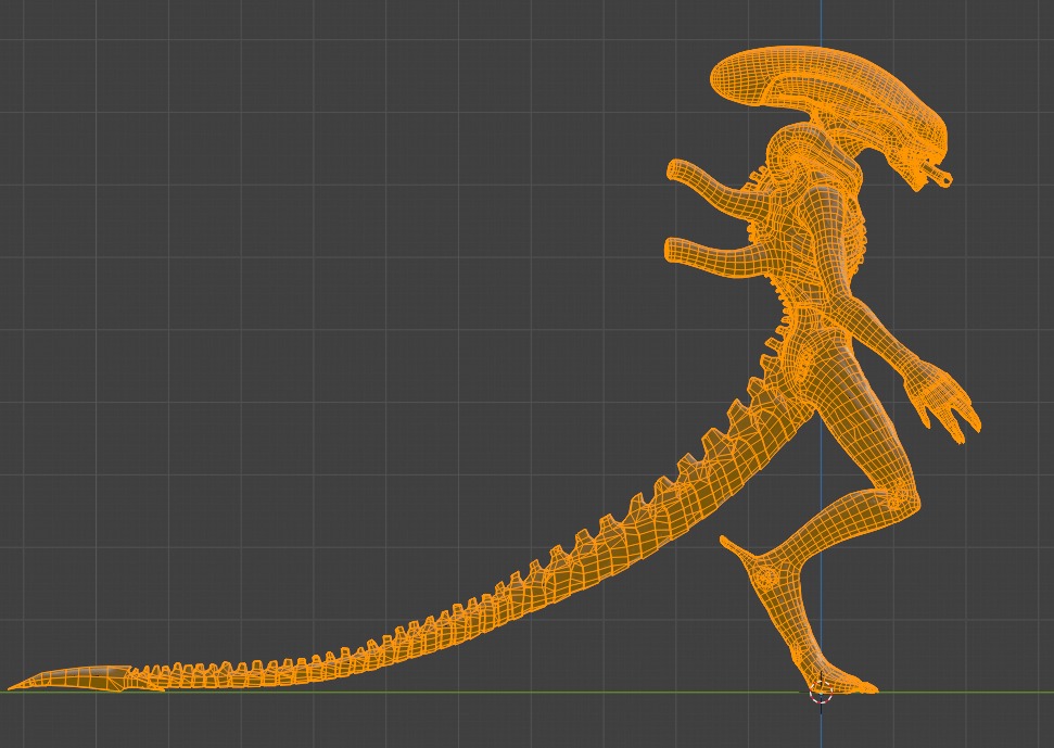 THE ALIEN COLLECTION Low-poly 3D model_13