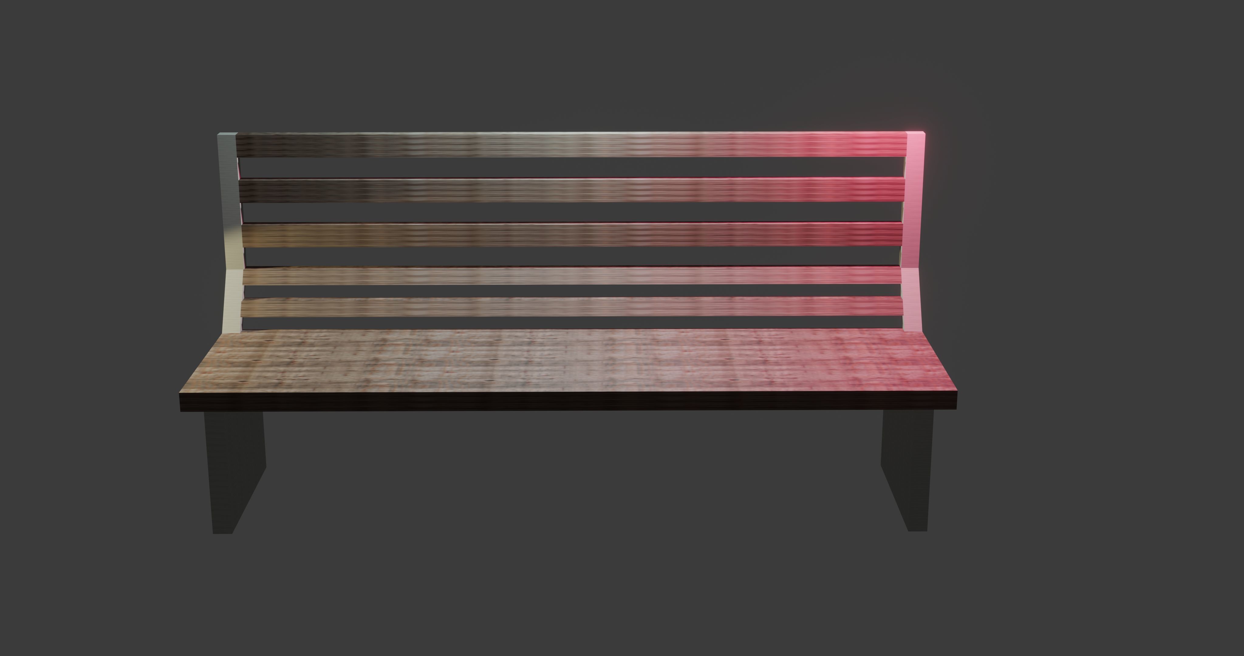 PARKBENCH 3D model_1