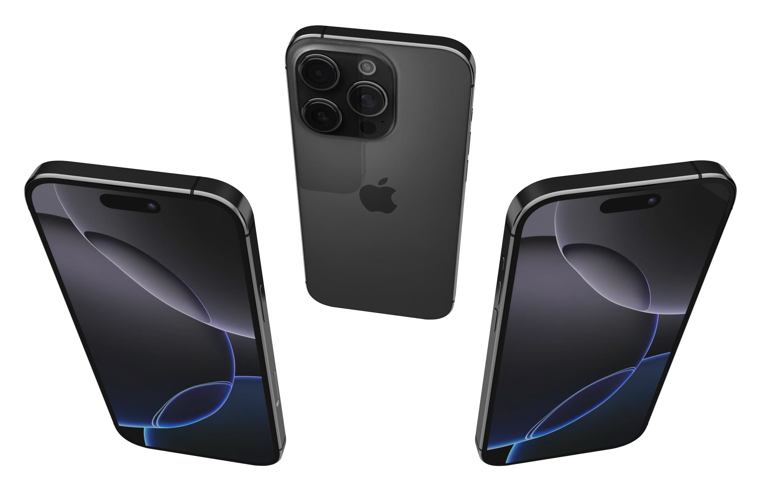 Apple iPhone 16 Pro And 16 Pro Max 3D model_9