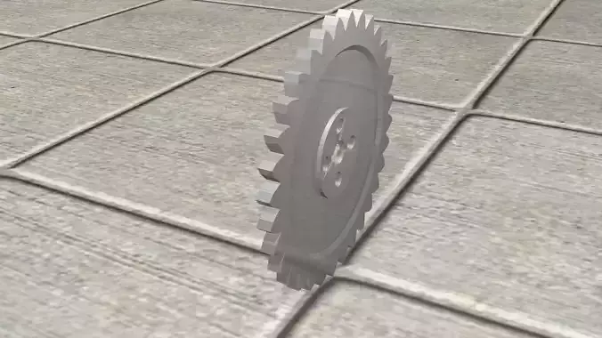 Gear 3D Model wheel