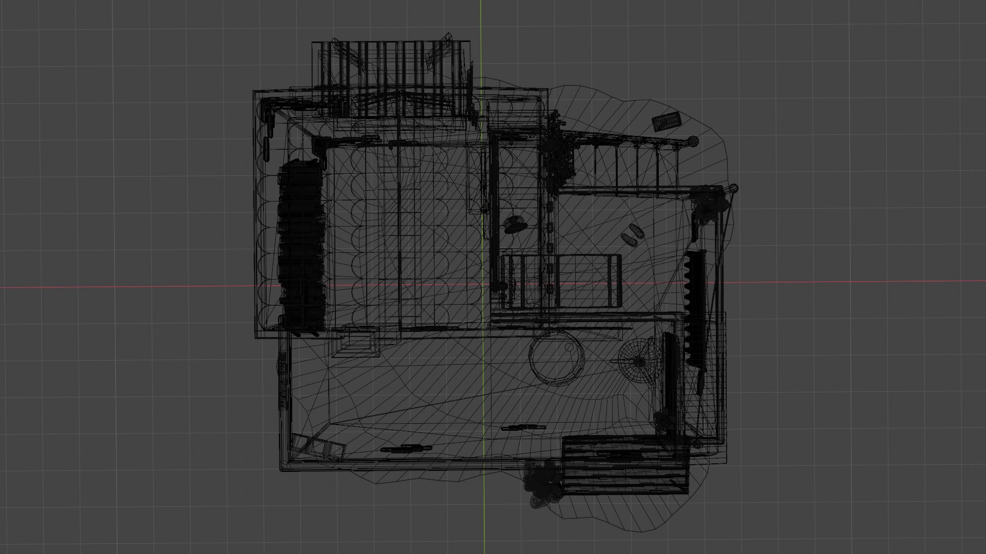 Sitilized House 3D model_7